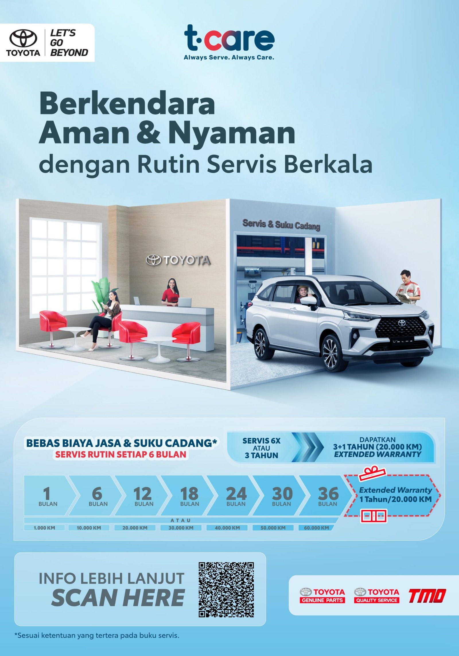 Berkendara Aman Dan Nyaman Dengan Rutin Servis Berkala