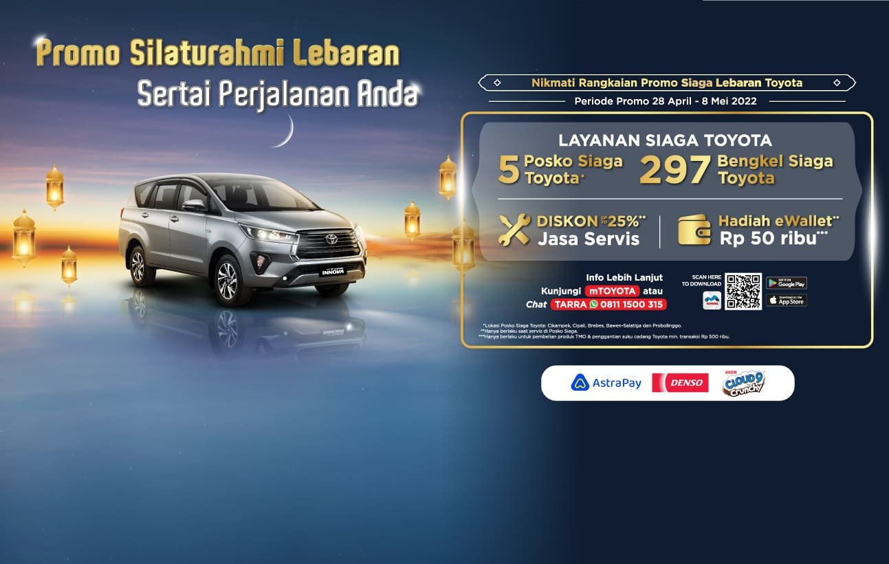 Silaturahmi Lebaran – Tenang Dan Aman Bersama Toyota”